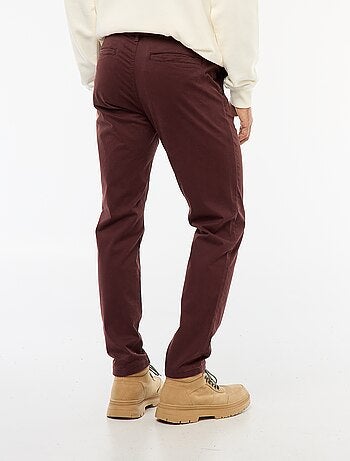 Pantalon chino slim