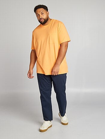 Pantalon chino slim twill stretch