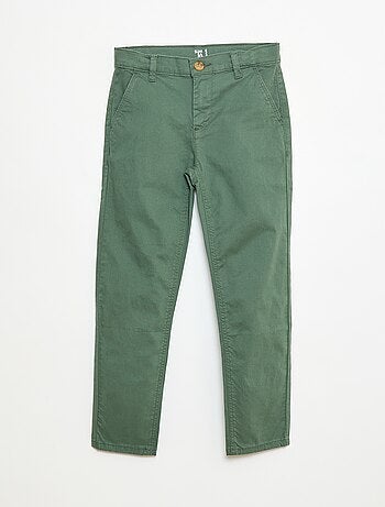 Pantalon chino slim