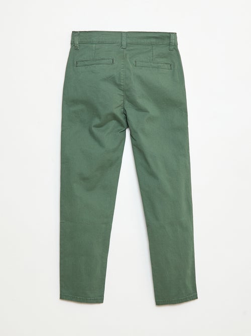 Pantalon chino slim - Kiabi