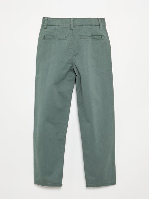 Pantalon chino slim - Kiabi
