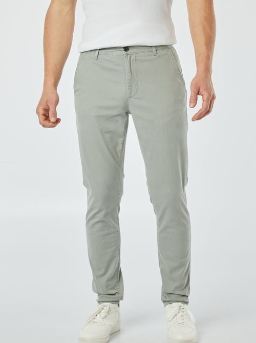 Pantalon chino slim - Kiabi
