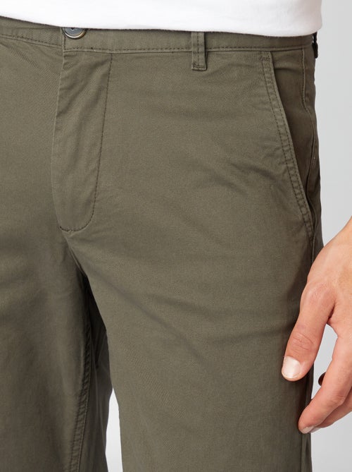 Pantalon chino slim - Kiabi