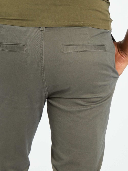 Pantalon chino slim - Kiabi