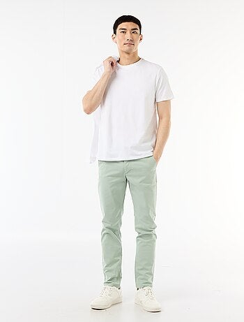 Pantalon chino slim
