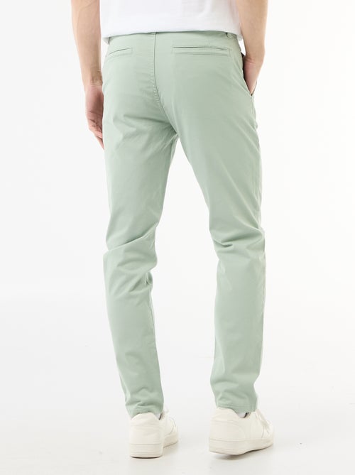 Pantalon chino slim - Kiabi