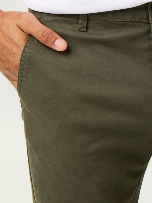 Pantalon chino slim - Kiabi
