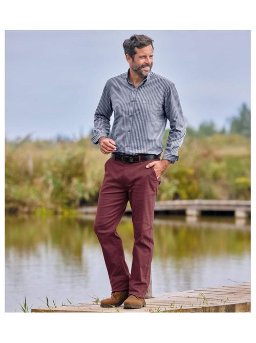 Pantalon Chino Stretch - ATLAS FOR MEN - Kiabi Pantalon Chino Stretch - ATLAS FOR MEN - Kiabi