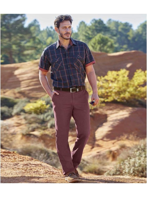 Pantalon Chino Stretch - ATLAS FOR MEN - Kiabi Pantalon Chino Stretch - ATLAS FOR MEN - Kiabi