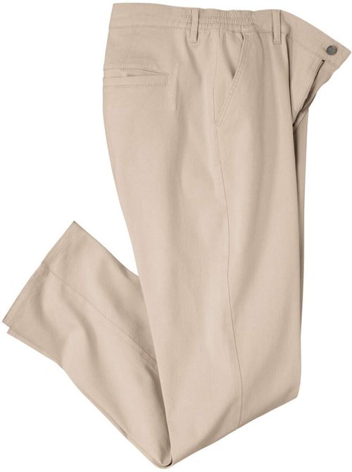 Pantalon Chino Stretch Casual   - ATLAS FOR MEN - Kiabi