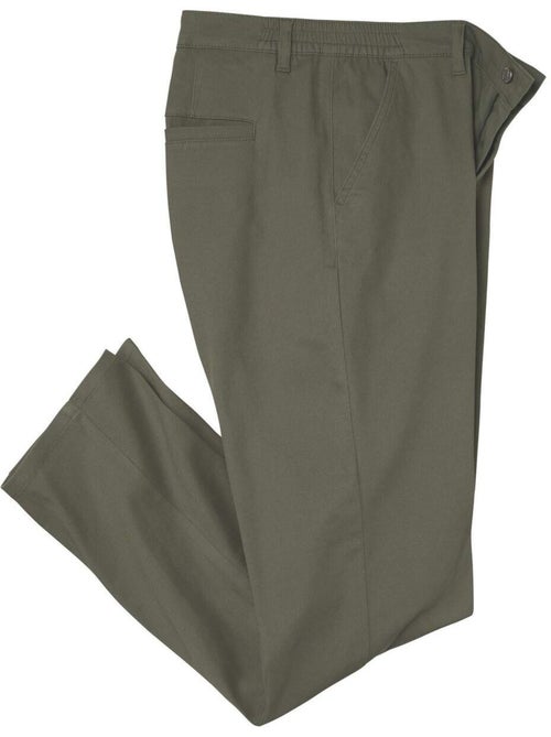 Pantalon Chino Stretch Confort   - ATLAS FOR MEN - Kiabi