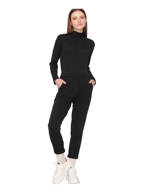 Pantalon chino taille haute Inspired - Kiabi