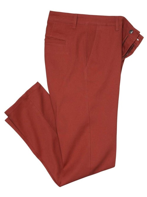 Pantalon Chino Terracotta   - ATLAS FOR MEN - Kiabi