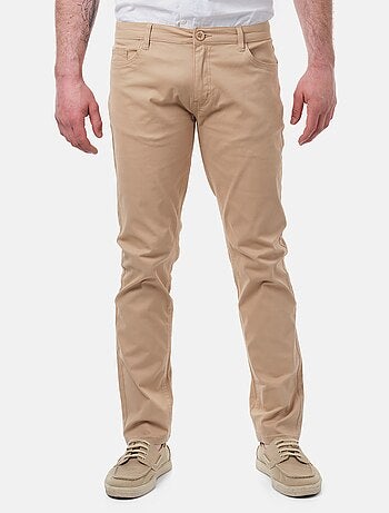 Pantalon chino uni