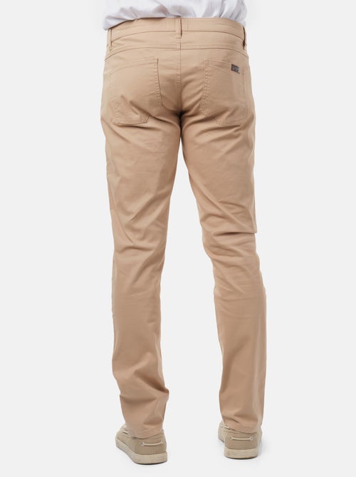 Pantalon chino uni - Kiabi