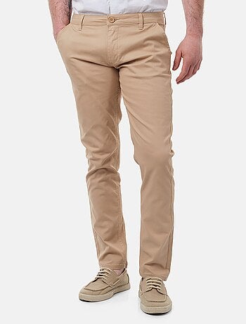 Pantalon chino uni