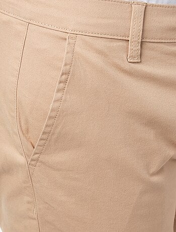 Pantalon chino uni