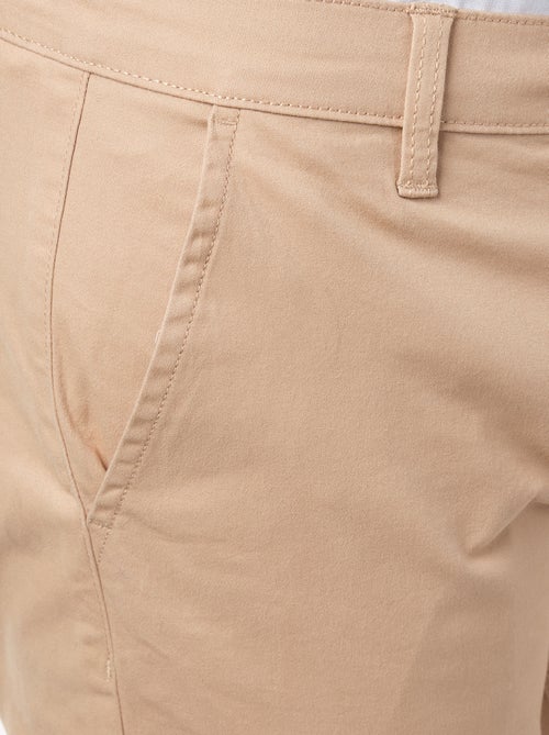 Pantalon chino uni - Kiabi