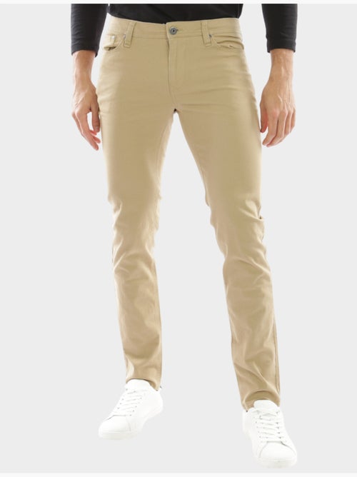 Pantalon chino uni - Kiabi