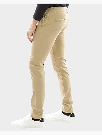 Pantalon chino uni