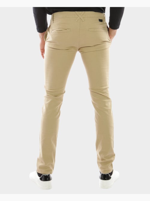 Pantalon chino uni - Kiabi