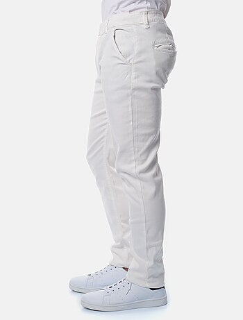 Pantalon chino uni