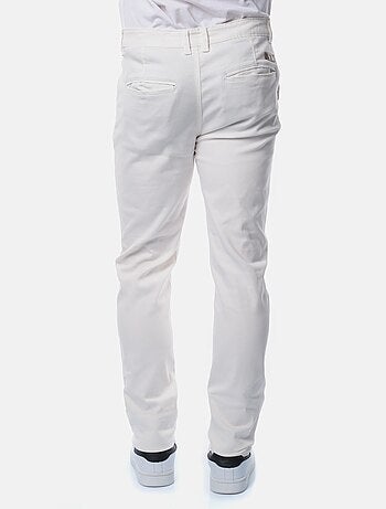 Pantalon chino uni