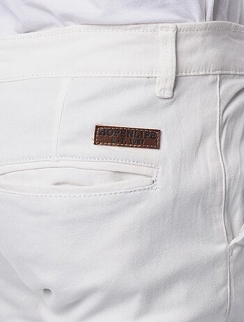 Pantalon chino uni