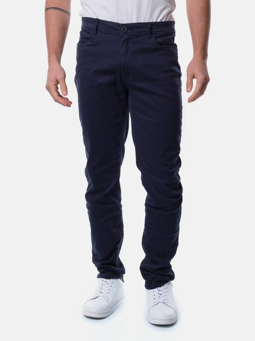 Pantalon chino uni - Kiabi
