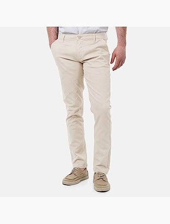 Pantalon chino uni