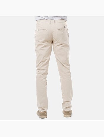 Pantalon chino uni
