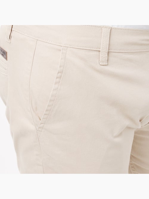 Pantalon chino uni - Kiabi