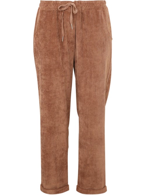 Pantalon chino uni en velours PAPRIKA - Kiabi Pantalon chino uni en velours PAPRIKA - Kiabi