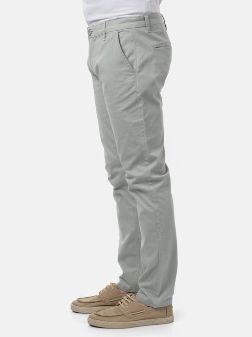 Pantalon chino uni - Kiabi
