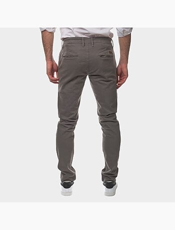 Pantalon chino uni