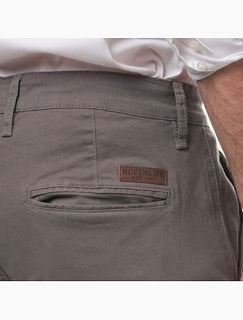 Pantalon chino uni