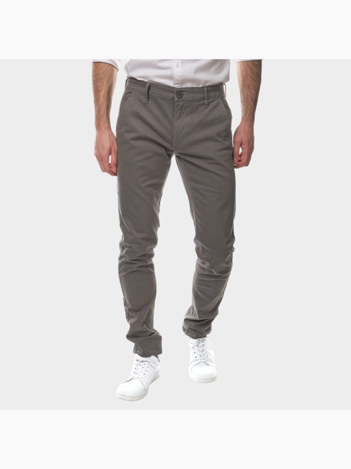 Pantalon chino uni - Kiabi