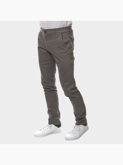 Pantalon chino uni - Kiabi