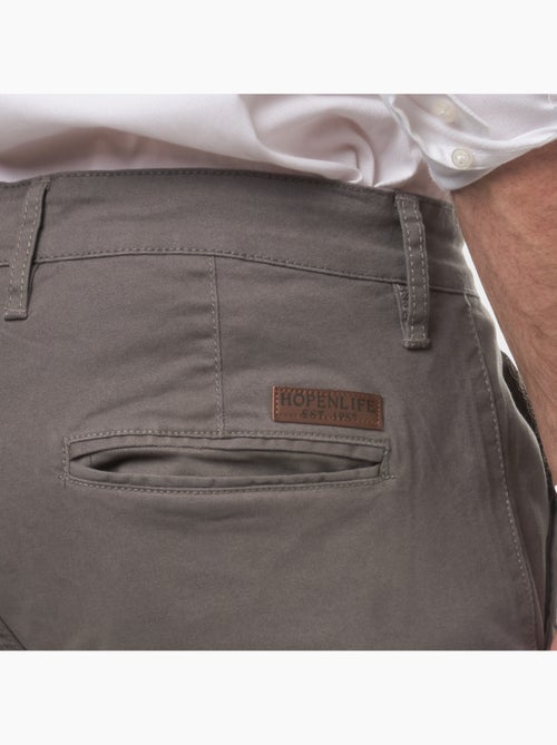 Pantalon chino uni - Kiabi
