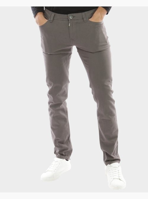 Pantalon chino uni - Kiabi