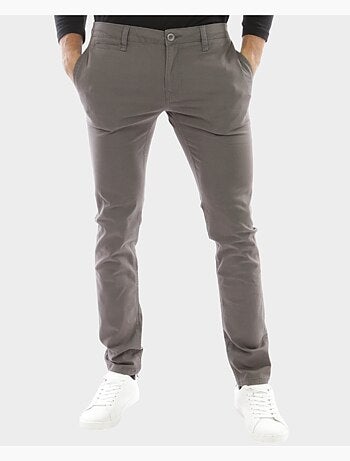 Pantalon chino uni