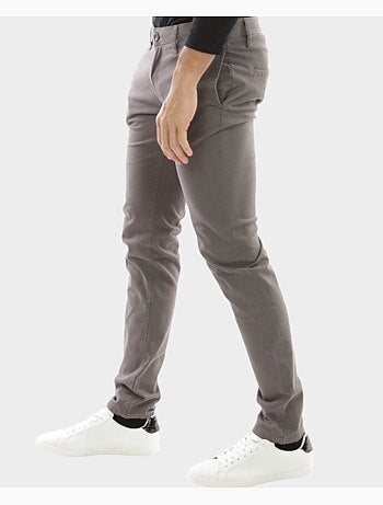 Pantalon chino uni