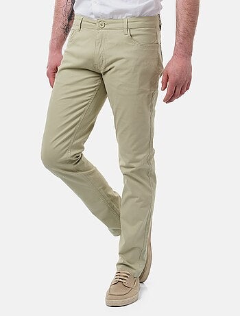 Pantalon chino uni