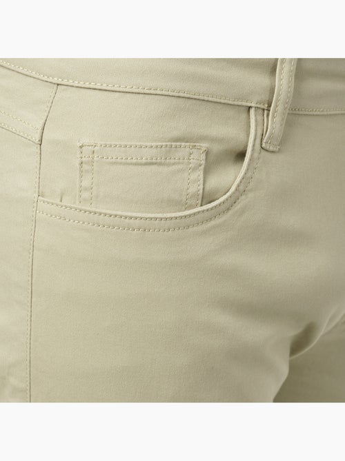 Pantalon chino uni - Kiabi