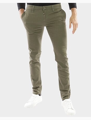 Pantalon chino uni