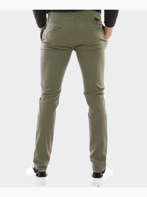 Pantalon chino uni - Kiabi