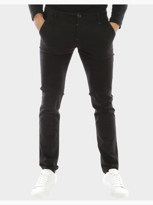 Pantalon chino uni - Kiabi