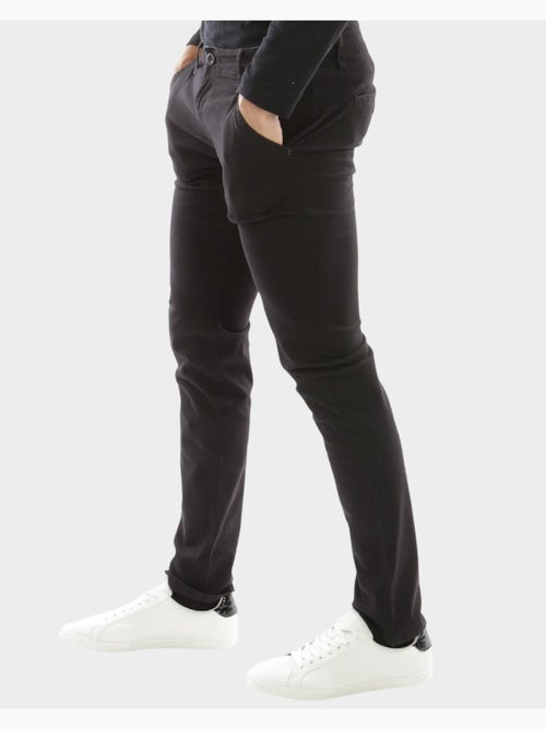 Pantalon chino uni - Kiabi