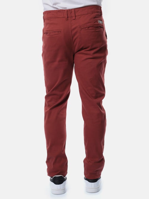 Pantalon chino uni - Kiabi