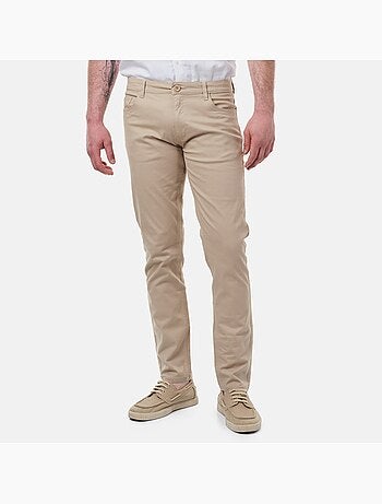 Pantalon chino uni